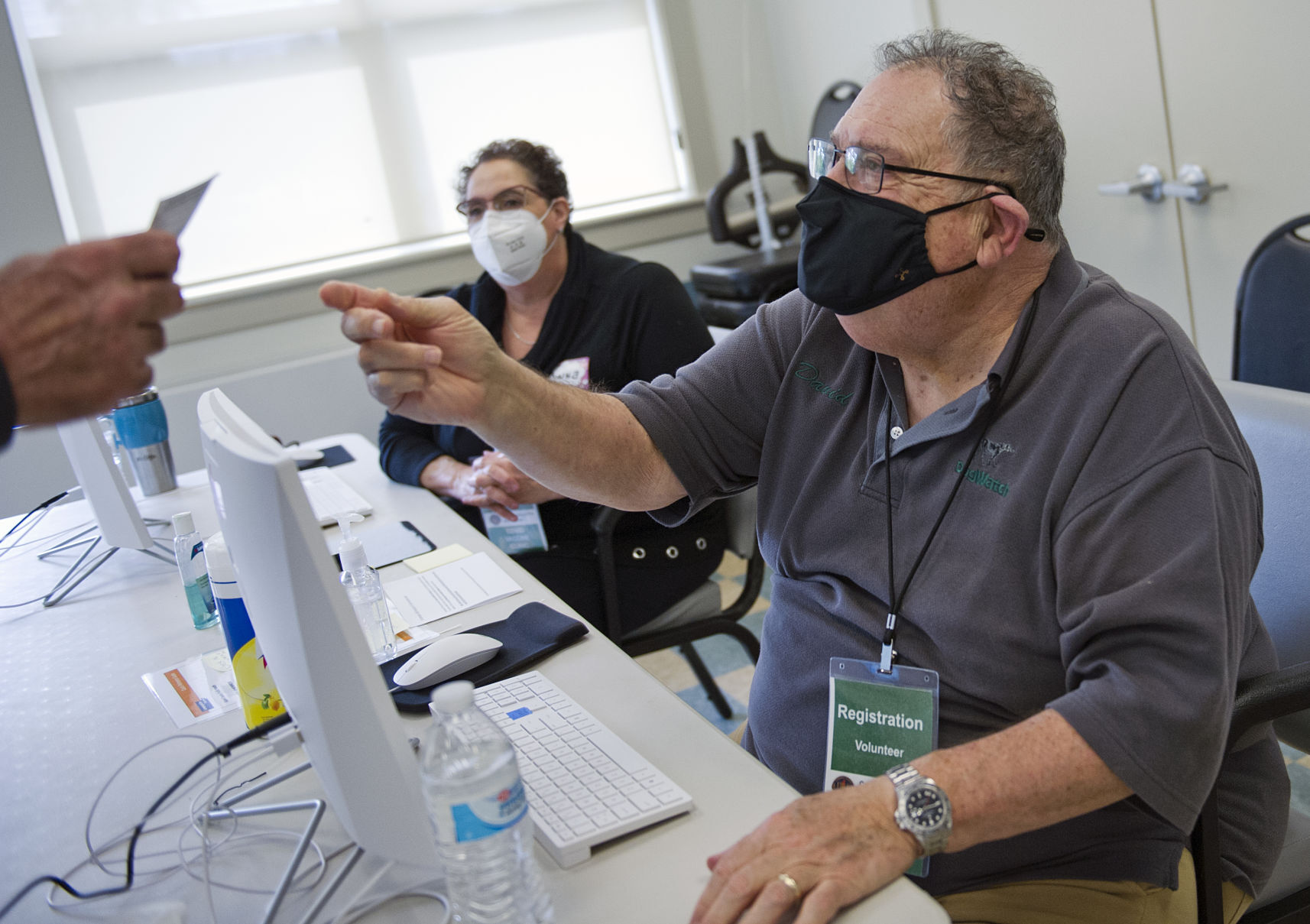Camano vaccine clinic volunteers, 4.3.21
